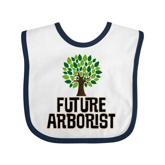 Inktastic Future Arborist Tree Cultivator Boys or Girls Baby Bib