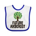 thumbnail image 1 of Inktastic Future Arborist Tree Cultivator Boys or Girls Baby Bib, 1 of 4