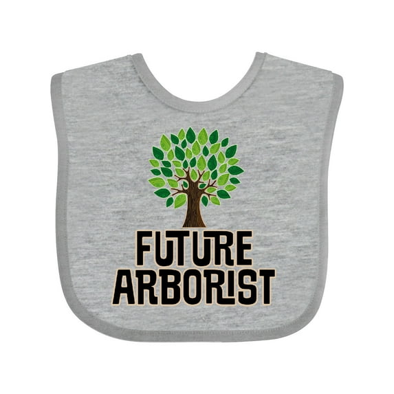 Inktastic Future Arborist Tree Cultivator Boys or Girls Baby Bib