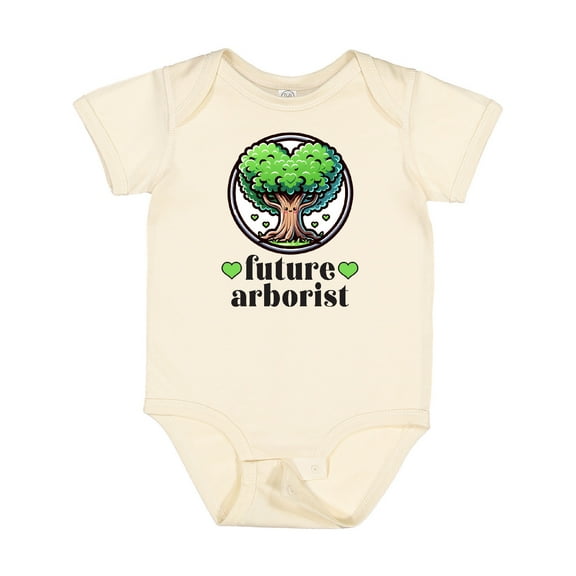 Inktastic Future Arborist Tree Expert Boys or Girls Baby Bodysuit
