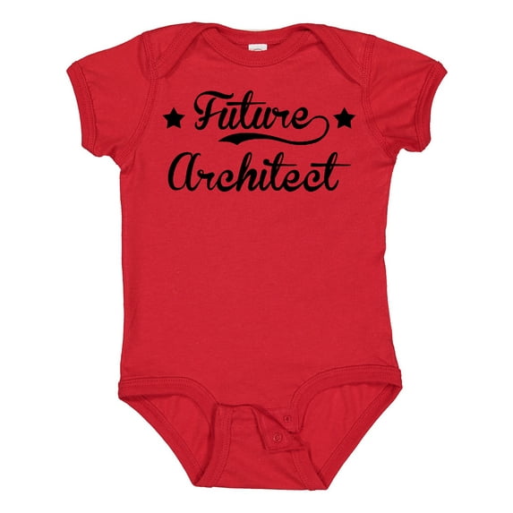 Inktastic Future Architect Boys or Girls Baby Bodysuit