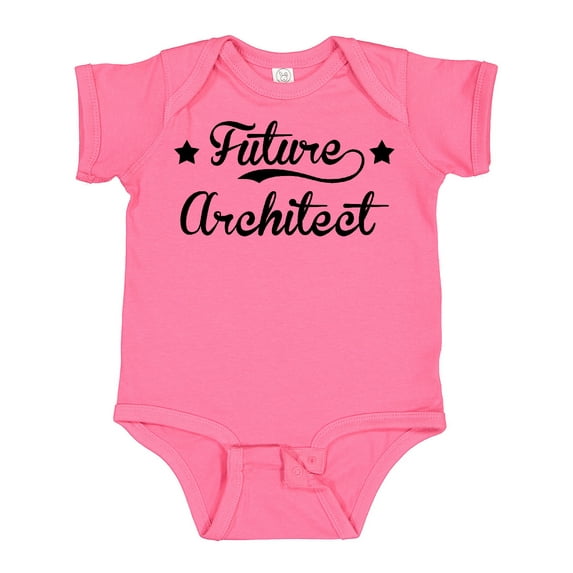 Inktastic Future Architect Boys or Girls Baby Bodysuit