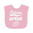 thumbnail image 1 of Inktastic Future Artist Art Occupation Boys or Girls Baby Bib, 1 of 4