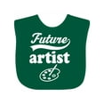 thumbnail image 1 of Inktastic Future Artist Art Occupation Boys or Girls Baby Bib, 1 of 4