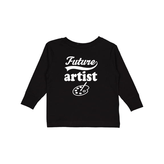 Inktastic Future Artist Art Occupation Boys or Girls Long Sleeve Toddler T-Shirt