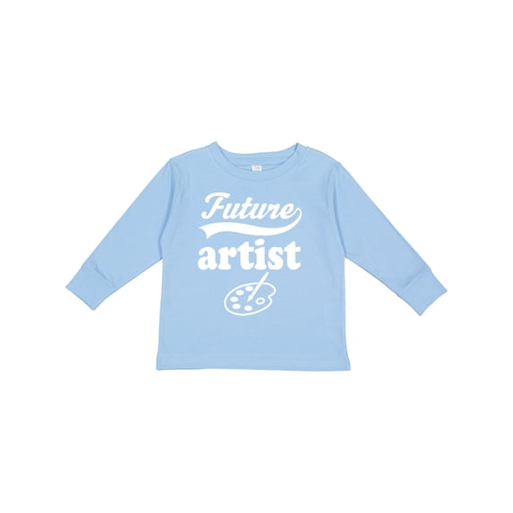 Inktastic Future Artist Art Occupation Boys or Girls Long Sleeve Toddler T-Shirt