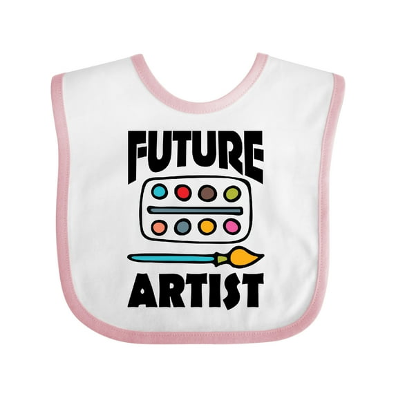 Inktastic Future Artist Future Painter Boys or Girls Baby Bib