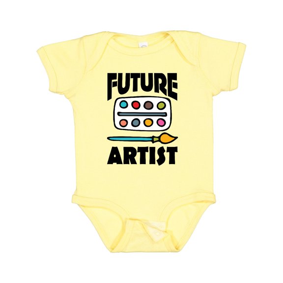 Inktastic Future Artist Future Painter Boys or Girls Baby Bodysuit