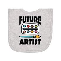 Inktastic Future Artist Future Painter Newborn Bib