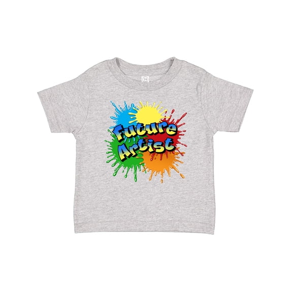 Inktastic Future Artist Pop Art Style with Paint Splatters Boys or Girls Baby T-Shirt