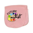 thumbnail image 1 of Inktastic Future Artist with Paints Baby Burp Cloth, 1 of 3