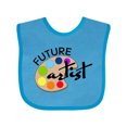 thumbnail image 1 of Inktastic Future Artist with Paints Boys or Girls Baby Bib, 1 of 4