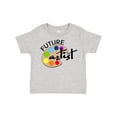 thumbnail image 1 of Inktastic Future Artist with Paints Boys or Girls Toddler T-Shirt, 1 of 5