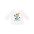 thumbnail image 1 of Inktastic Future Astronaut Kids Space Theme Boys or Girls Long Sleeve Toddler T-Shirt, 1 of 5