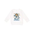 thumbnail image 1 of Inktastic Future Astronaut Kids Space Theme Toddler Sweatshirt, 1 of 4