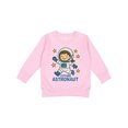 thumbnail image 1 of Inktastic Future Astronaut Kids Space Theme Toddler Sweatshirt, 1 of 4
