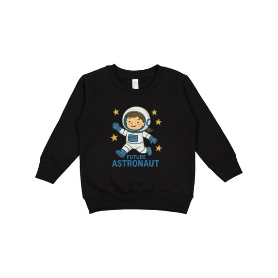Inktastic Future Astronaut Kids Space Theme Toddler Sweatshirt