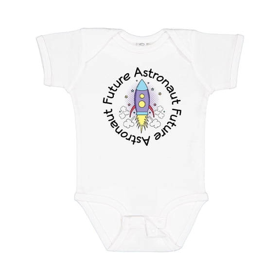 Inktastic Future Astronaut Space Rocket Girls Baby Bodysuit