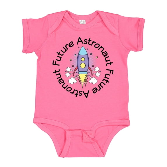 Inktastic Future Astronaut Space Rocket Girls Baby Bodysuit