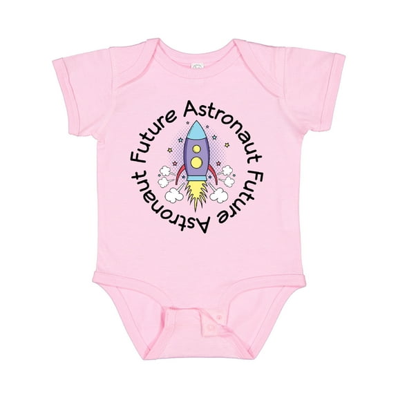Inktastic Future Astronaut Space Rocket Girls Baby Bodysuit