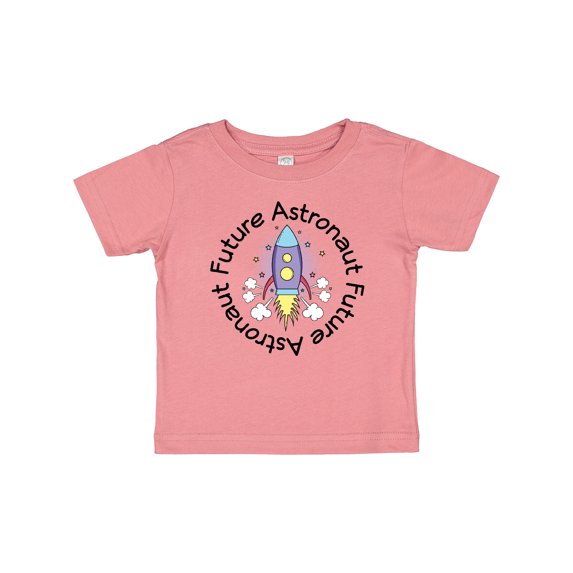 Inktastic Future Astronaut Space Rocket Girls Baby T-Shirt