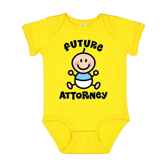 Inktastic Future Attorney Lawyer in Training Boys Baby Bodysuit