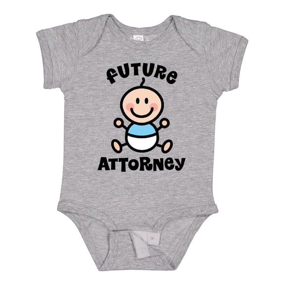 Inktastic Future Attorney Lawyer in Training Boys Baby Bodysuit