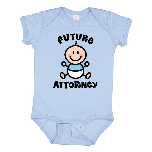 Inktastic Future Attorney Lawyer in Training Boys Baby Bodysuit