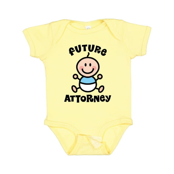 Inktastic Future Attorney Lawyer in Training Boys Baby Bodysuit