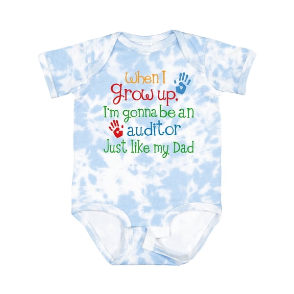Inktastic Future Auditor Like My Dad Boys or Girls Baby Bodysuit