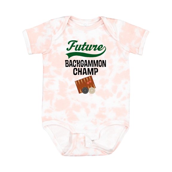 Inktastic Future Backgammon Player Champ Boys or Girls Baby Bodysuit
