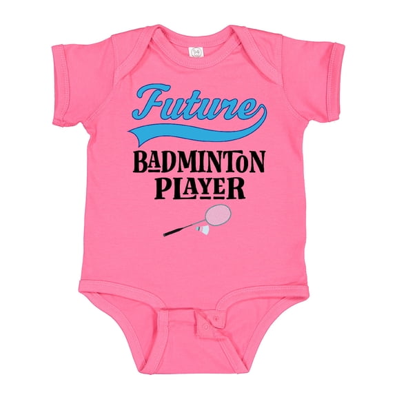 Inktastic Future Badminton Player Sports Boys or Girls Baby Bodysuit