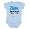 thumbnail image 1 of Inktastic Future Badminton Player Sports Boys or Girls Baby Bodysuit, 1 of 5
