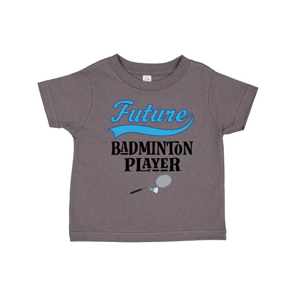 Inktastic Future Badminton Player Sports Boys or Girls Toddler T-Shirt