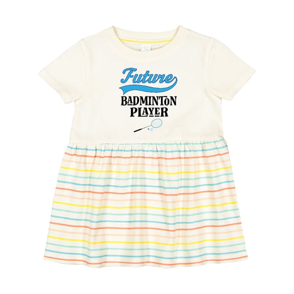Inktastic Future Badminton Player Sports Girls Baby Dress