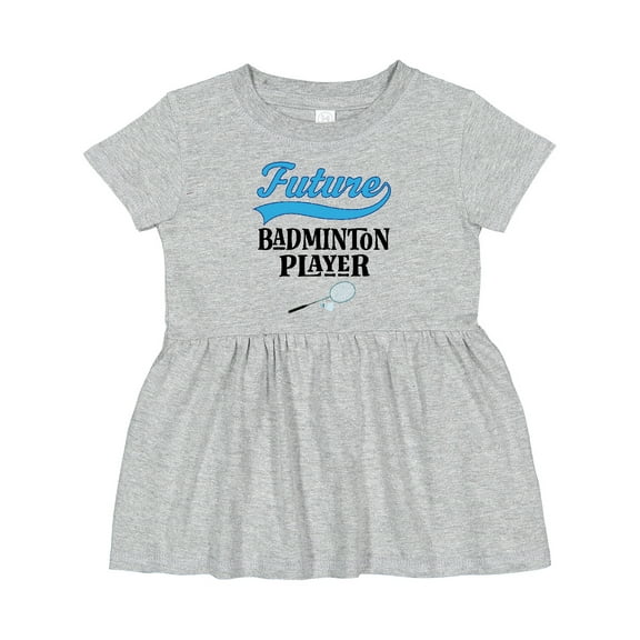 Inktastic Future Badminton Player Sports Girls Baby Dress