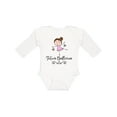 thumbnail image 1 of Inktastic Future Ballerina Girls Dance Girls Long Sleeve Baby Bodysuit, 1 of 5