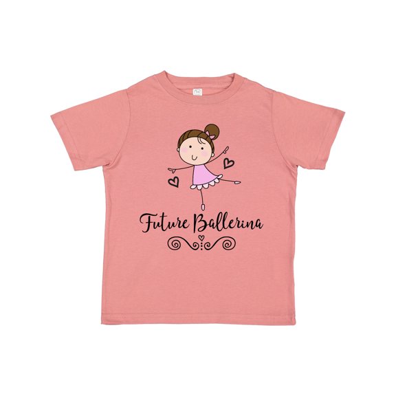 Inktastic Future Ballerina Girls Dance Girls Toddler T-Shirt