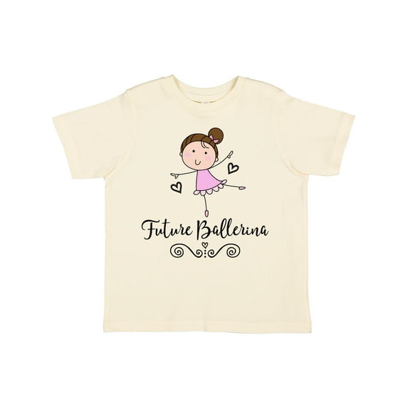 Inktastic Future Ballerina Girls Dance Girls Toddler T-Shirt