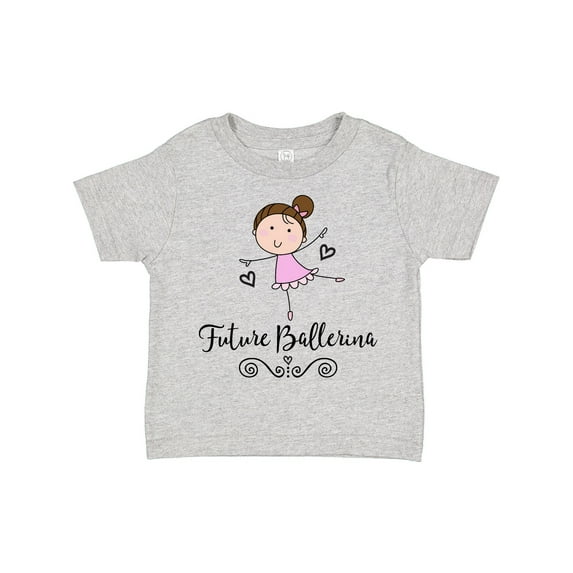 Inktastic Future Ballerina Girls Dance Girls Toddler T-Shirt