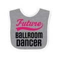thumbnail image 1 of Inktastic Future Ballroom Dancer Girls Girls Baby Bib, 1 of 4