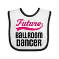 thumbnail image 1 of Inktastic Future Ballroom Dancer Girls Girls Baby Bib, 1 of 4