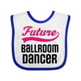 thumbnail image 1 of Inktastic Future Ballroom Dancer Girls Girls Baby Bib, 1 of 4