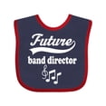 thumbnail image 1 of Inktastic Future Band Director Shirt Childs Music Boys or Girls Baby Bib, 1 of 4