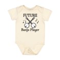 thumbnail image 1 of Inktastic Future Banjo Player Boys or Girls Baby Bodysuit, 1 of 5