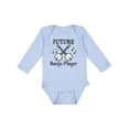 thumbnail image 1 of Inktastic Future Banjo Player Boys or Girls Long Sleeve Baby Bodysuit, 1 of 5