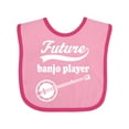 thumbnail image 1 of Inktastic Future Banjo Player Childs Music Boys or Girls Baby Bib, 1 of 4