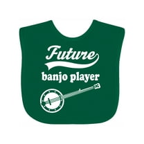 Inktastic Future Banjo Player Childs Music Boys or Girls Baby Bib