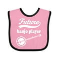 thumbnail image 1 of Inktastic Future Banjo Player Childs Music Boys or Girls Baby Bib, 1 of 4