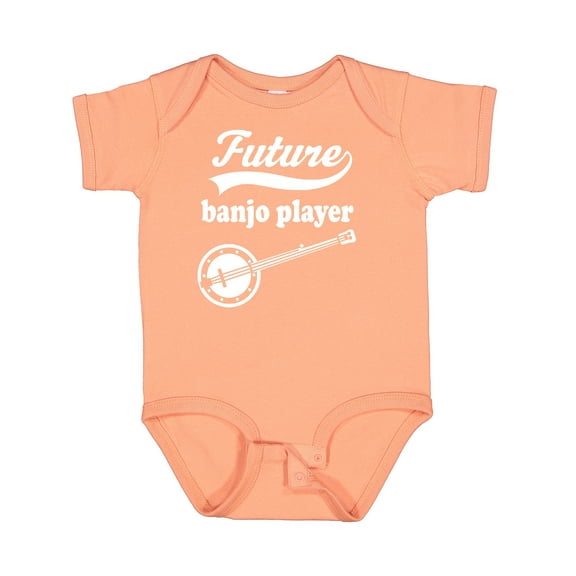 Inktastic Future Banjo Player Childs Music Boys or Girls Baby Bodysuit